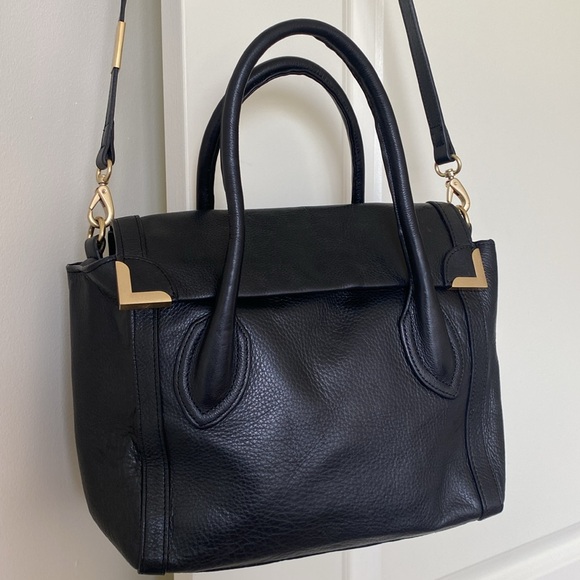 Foley + Corinna Frances Satchel Black Leather - Picture 2 of 15